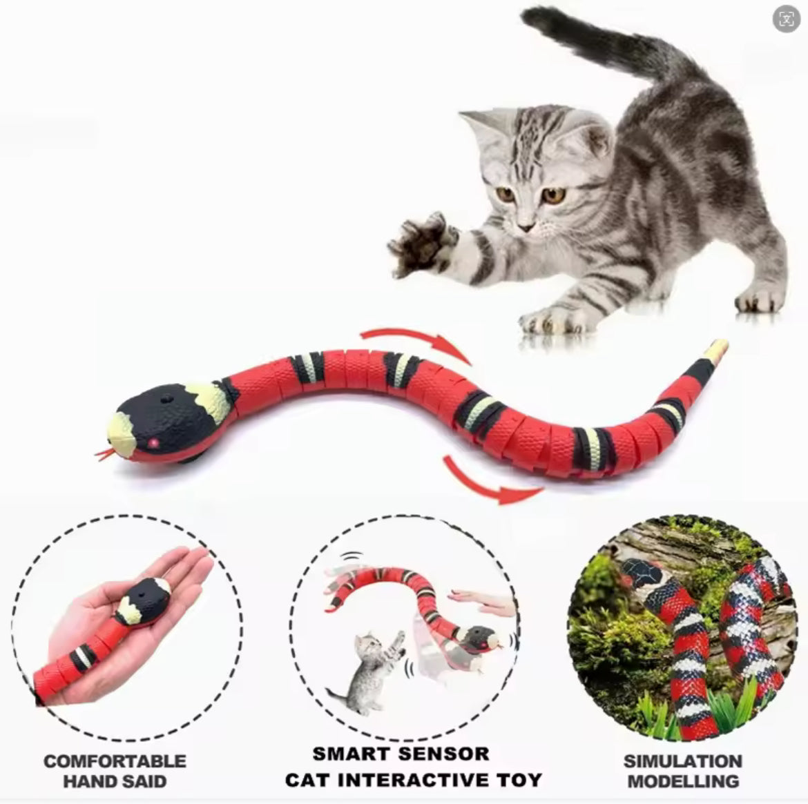 Snake Toy for Cats