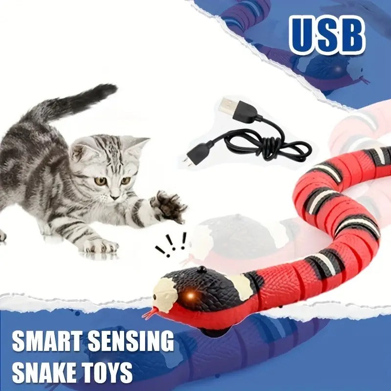Interactive snake toy for cats – view 6