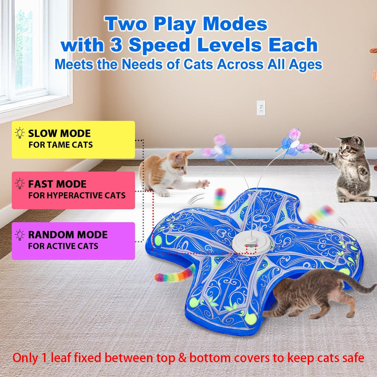 Automatic Rotating Electric Cat Toy