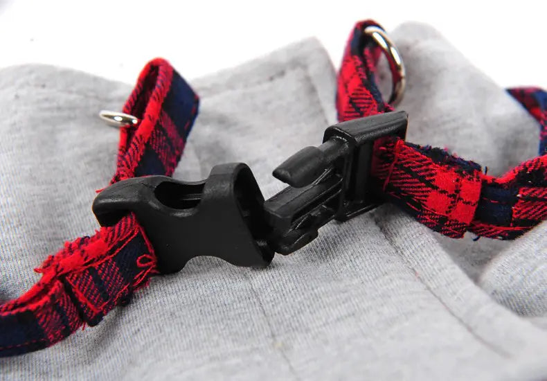 Cat Harness with Adjustable Leash and Collar