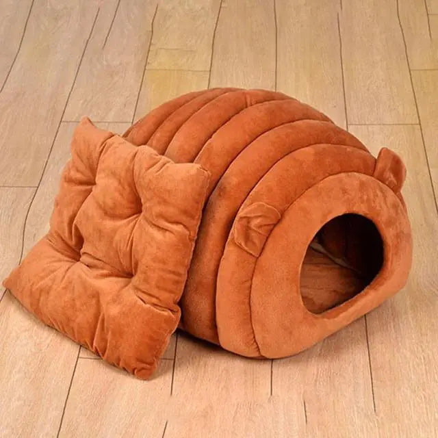 Warm Semi-closed Cat Bed Igloo Cave Sleeping Bag