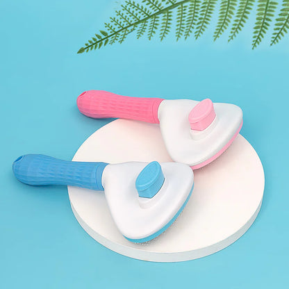 Self-Cleaning Cat Grooming Comb