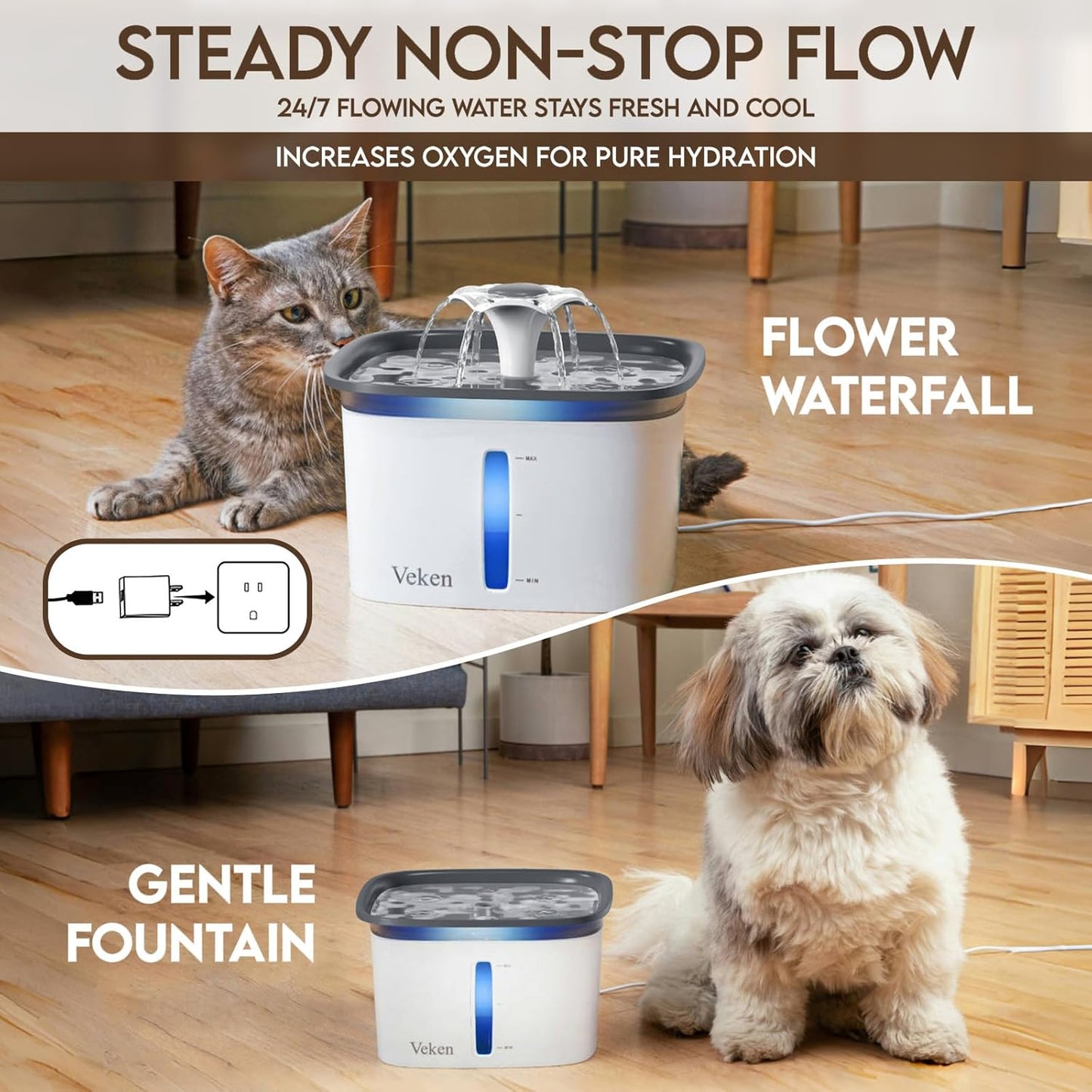 Pet Fountain Automatic