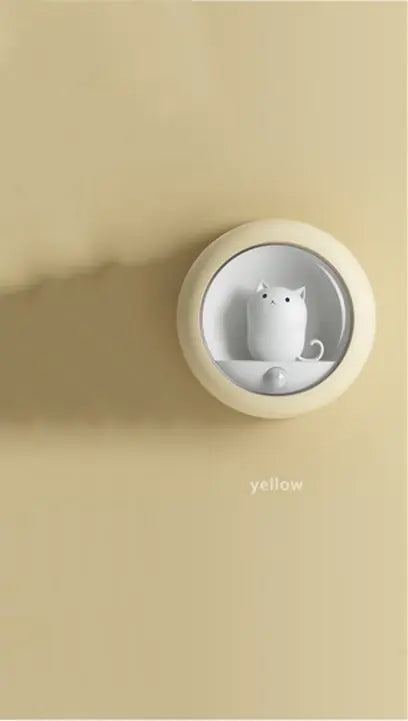 Creative Cat Sensor Night Light for Bedroom USB Wall Lamp