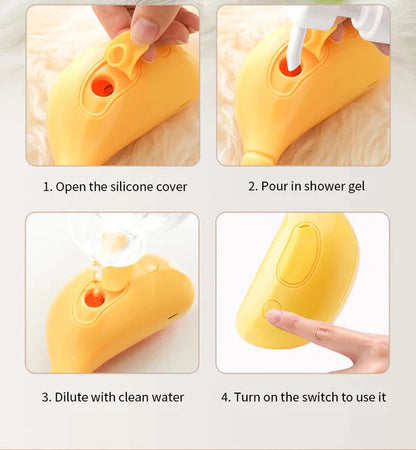 Cat Steam Grooming Brush