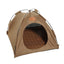 Indoor Cat Tent with Cushion for Cozy Camping Bed