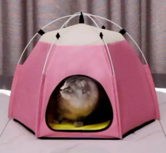Warm Tent Cat Litter Kennel Cage