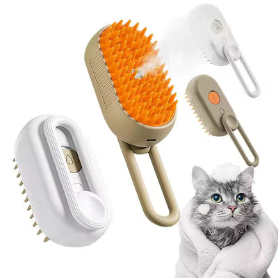 3-in-1 Cat Steam Brush
