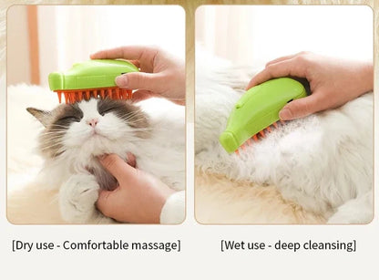 Cat Steam Grooming Brush