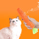 Carrot-Shaped Paper Rope Cat Toy