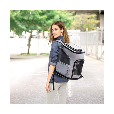 Portable Expandable Pet Backpack – view 2