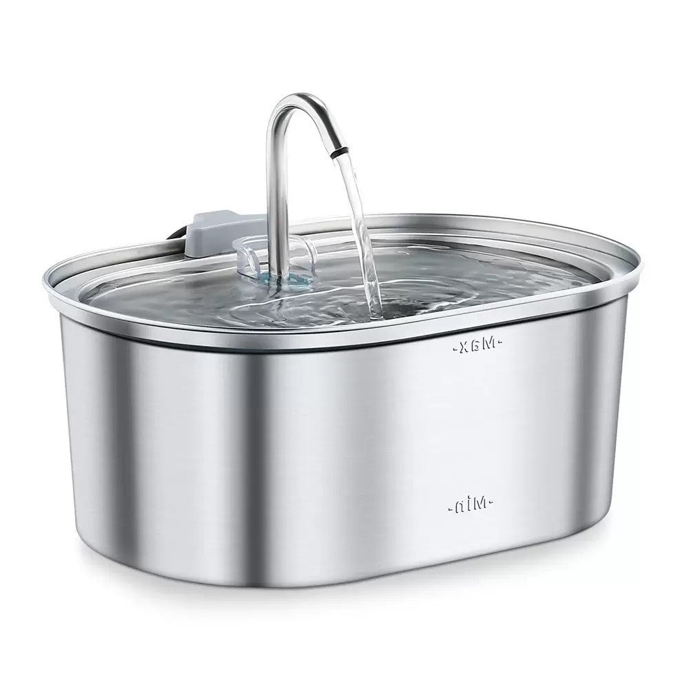 3.2L Stainless Steel Pet Water Fountain