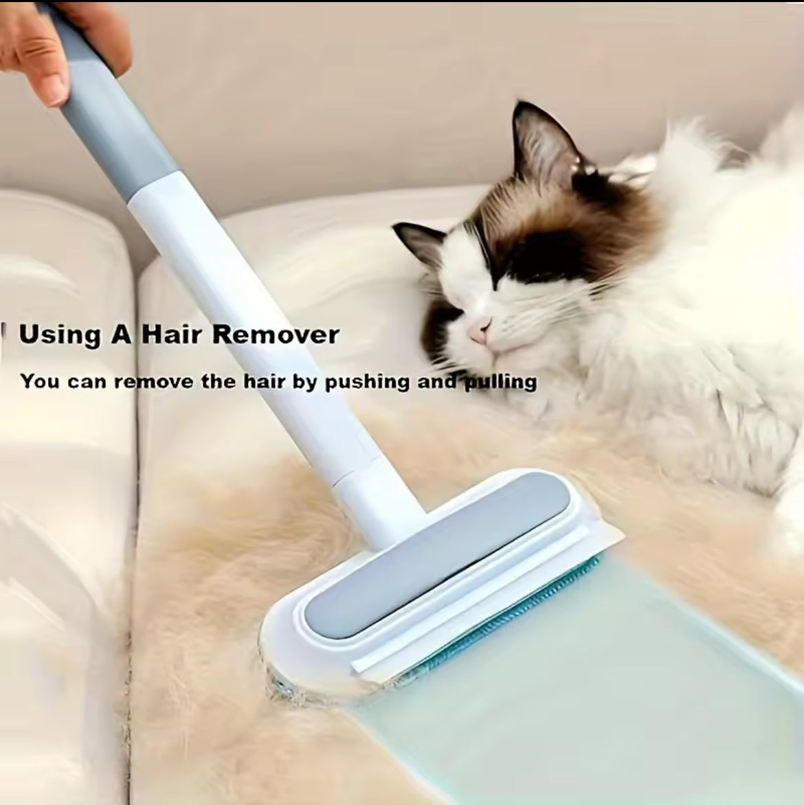 3-in-1 Pet Hair Remover for Home and Furniture