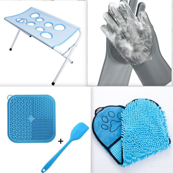 Foldable Pet Bathing Stand & Hammock