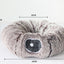 Plush Donut Cat Tunnel Bed – All-Season Cozy Hideaway