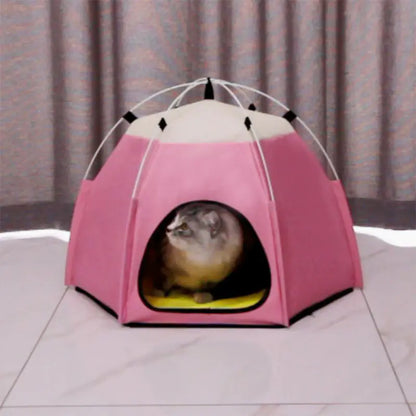 Warm Tent Cat Litter Kennel Cage