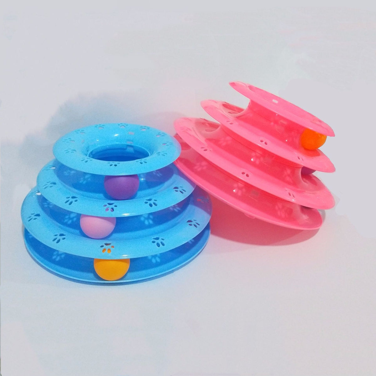 Interactive Three-Tier Cat Toy Activity Tower – view 5