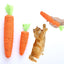 Carrot-Shaped Paper Rope Cat Toy – view 2