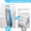 Pet hair remover brush head showing bristle detail