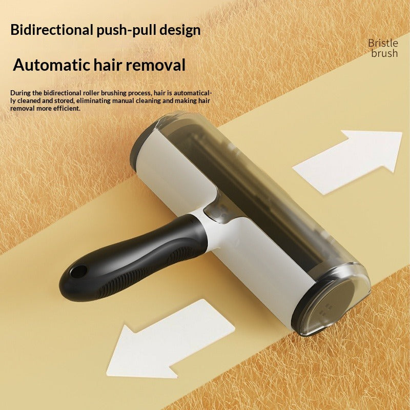 Pet Grooming Brush with Cleaning Roller