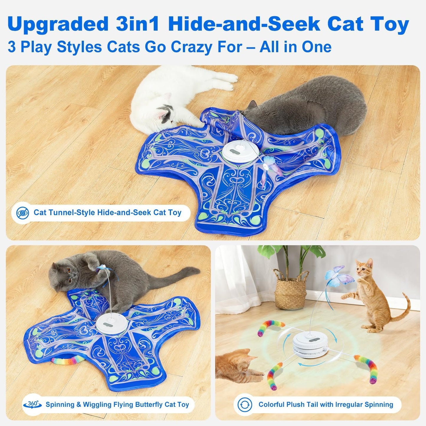 Automatic Rotating Electric Cat Toy
