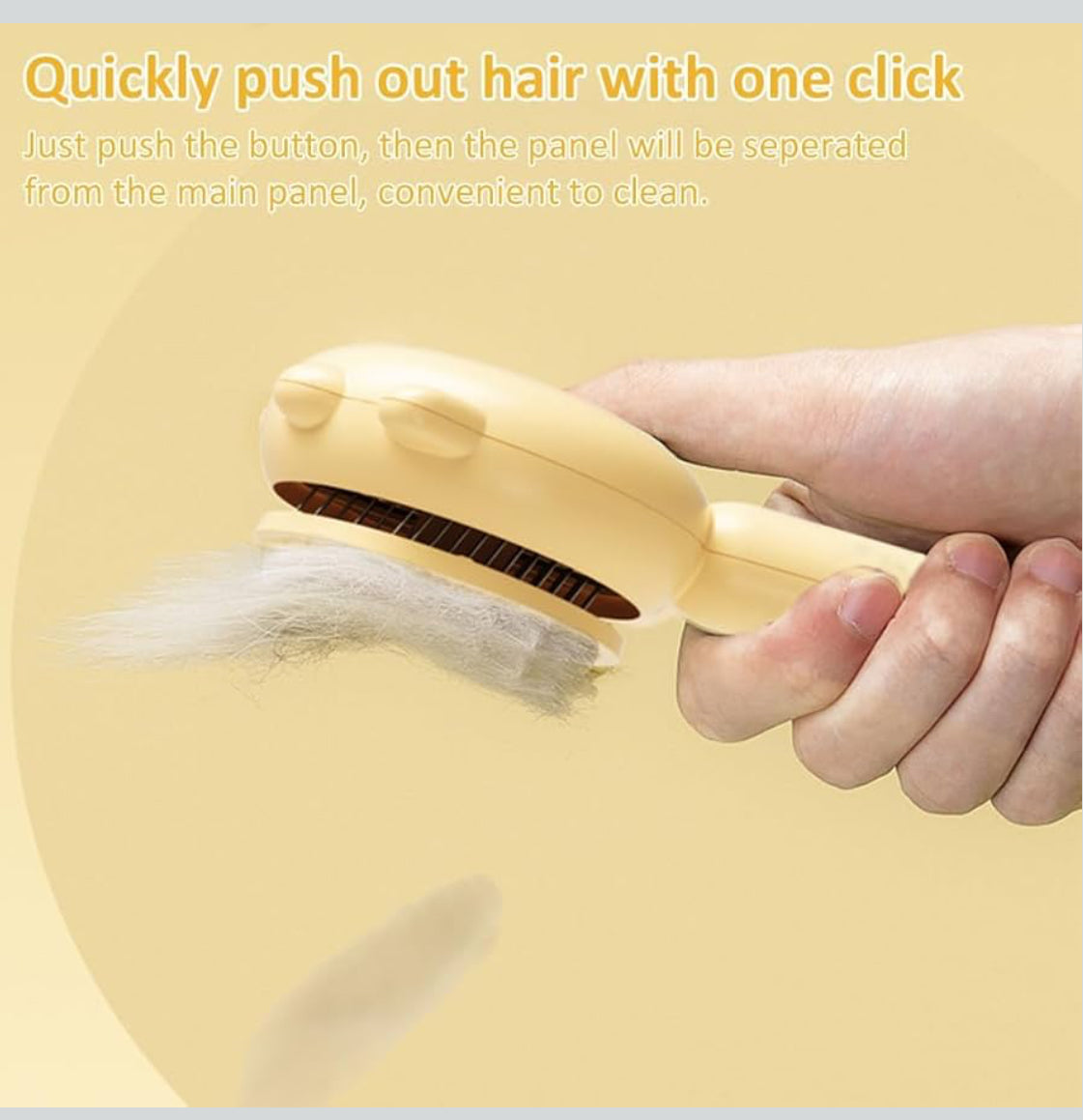 Pet Hair Removal Brush for Cats and Dogs
