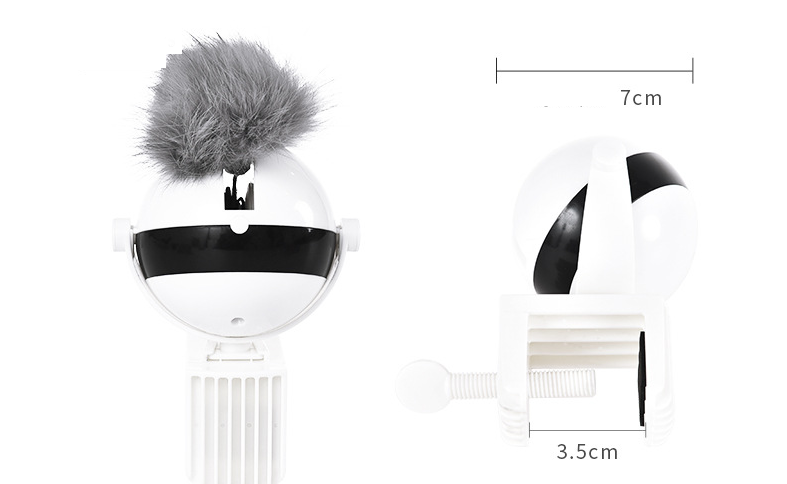 Interactive Electric Cat Toy with Elevating Ball