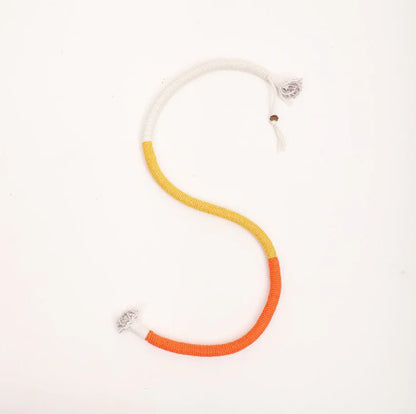 Cotton Rope Cat Chew Toy with Silvervine Fruit