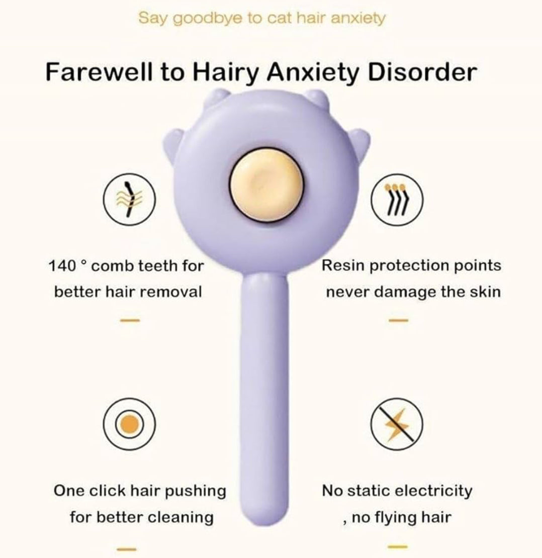 Pet Hair Removal Brush for Cats and Dogs