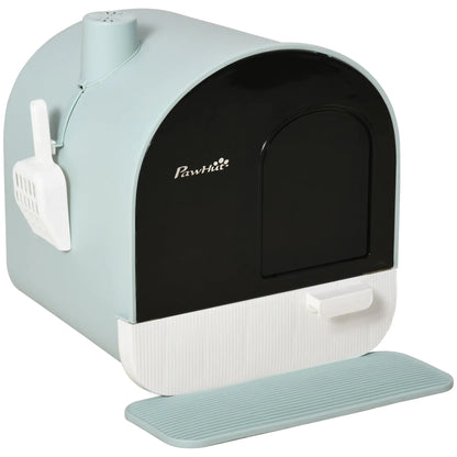 Cat Litter Box With Lid Tray