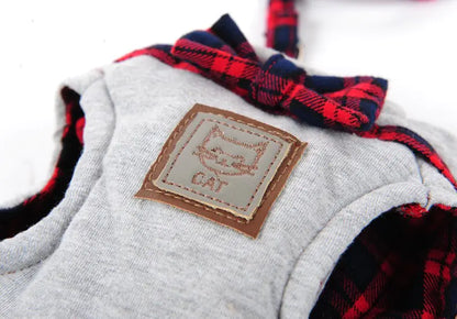 Cat Harness with Adjustable Leash and Collar