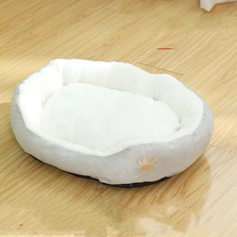Washable Round Pet Kennel for Cats and Dogs