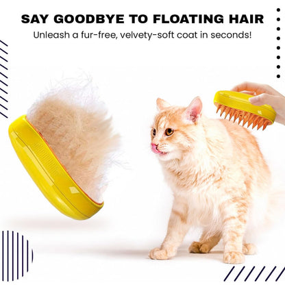 Cat Steam Grooming Brush