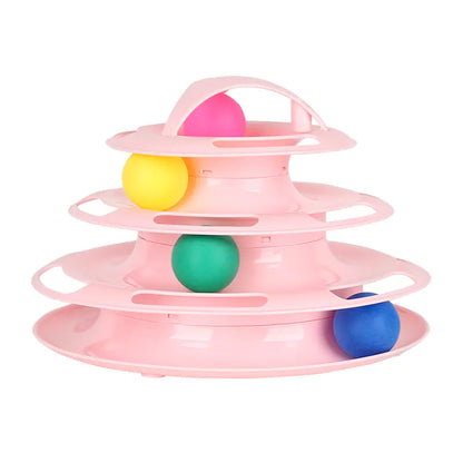 4-Tier Cat Toy Carousel by Kano Cat Products