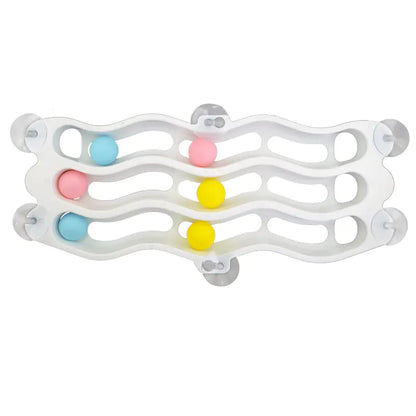 3-Tier Cat Suction Cup Window Track Toy for Cats