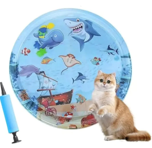 Cat Sensory Water Play Mat