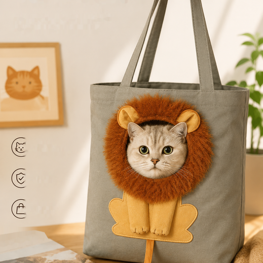 Lion Design Pet Bag
