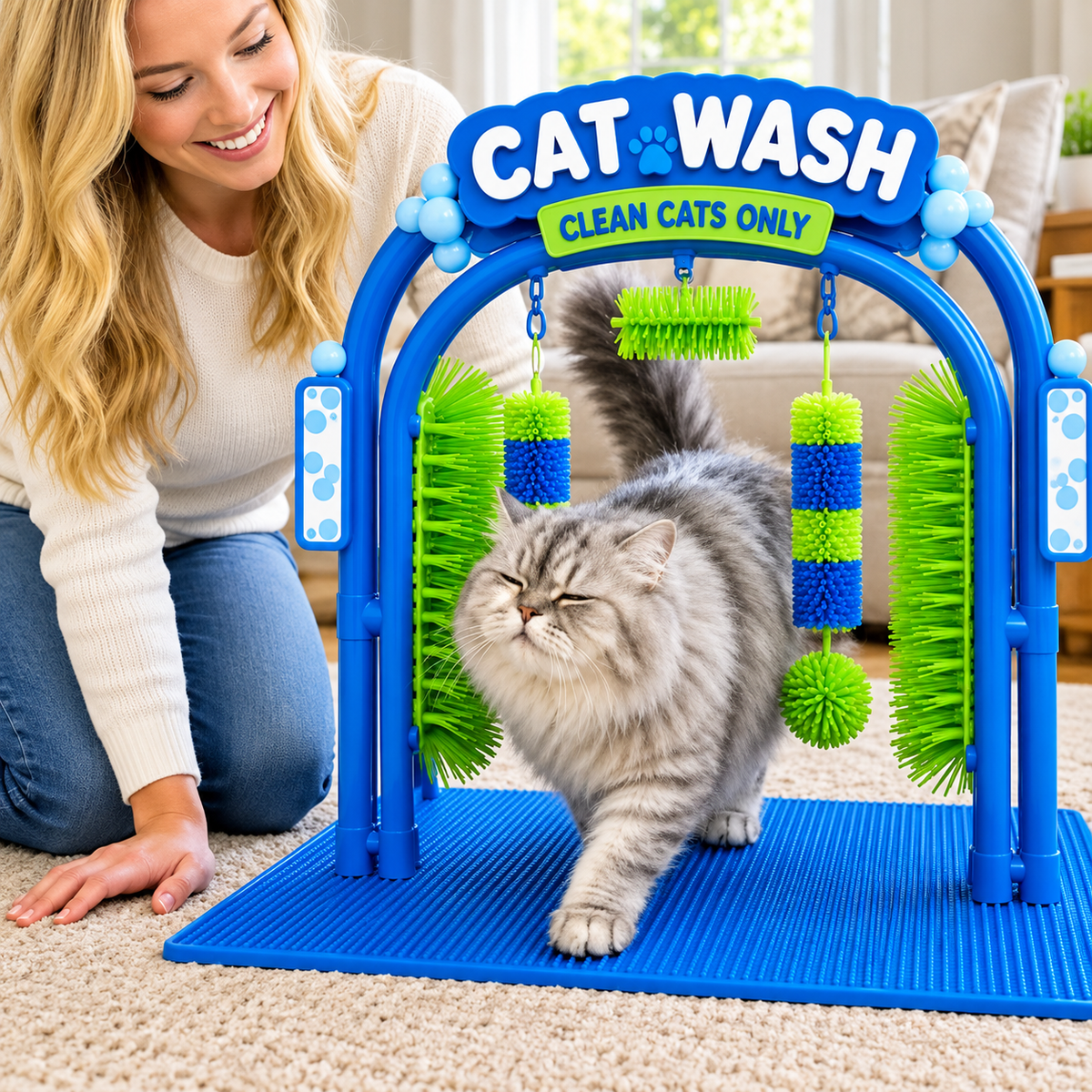 Portable Cat Grooming Station Tool