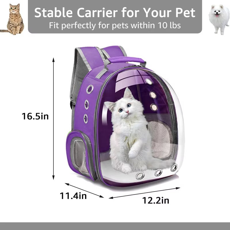 Transparent Cat Backpack Carrier – view 3