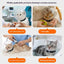 Transparent cat grooming mask – view 4