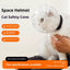 Transparent cat grooming mask – view 3