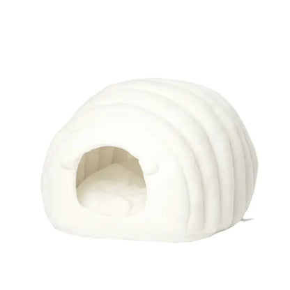 Warm Semi-closed Cat Bed Igloo Cave Sleeping Bag