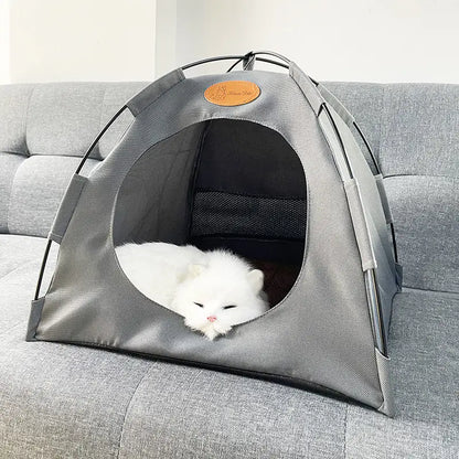 Indoor Cat Tent with Cushion