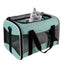Portable breathable foldable pet crossbody bag