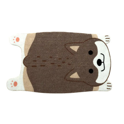 Cartoon Shiba Inu Corgi Door Mat for Home Use