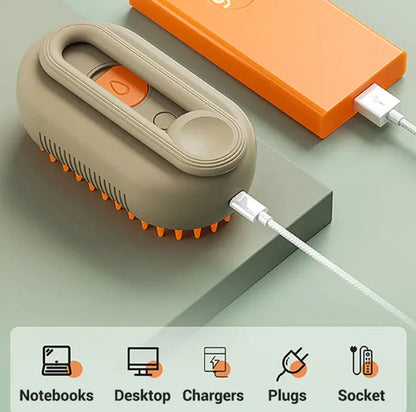 3-in-1 Cat Steam Brush