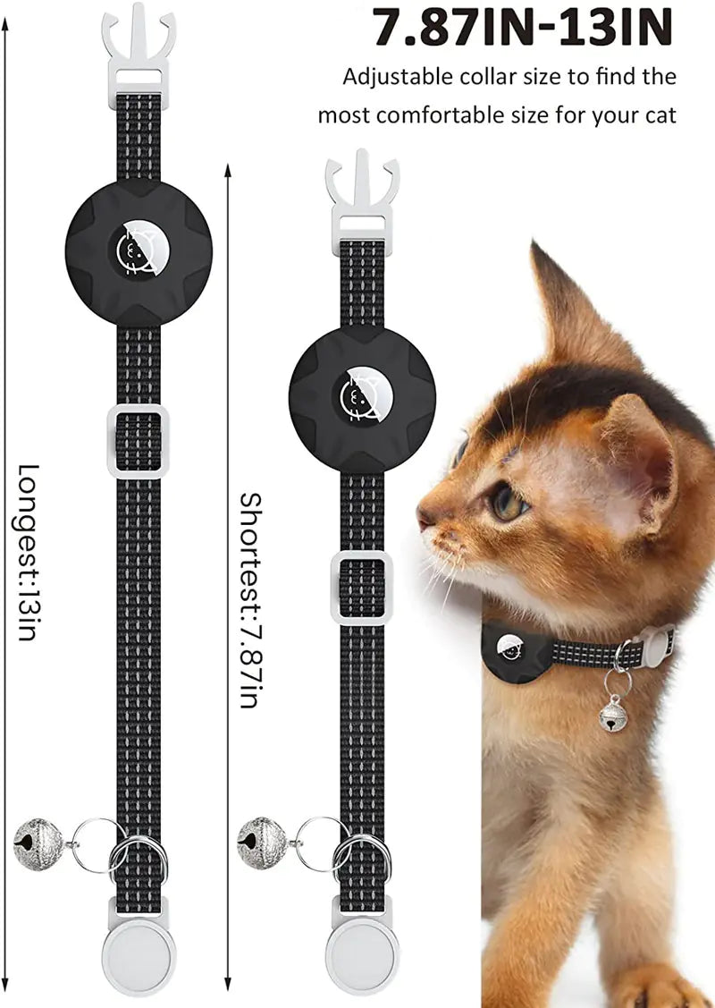 Apple AirTag Cat Collar Tracker