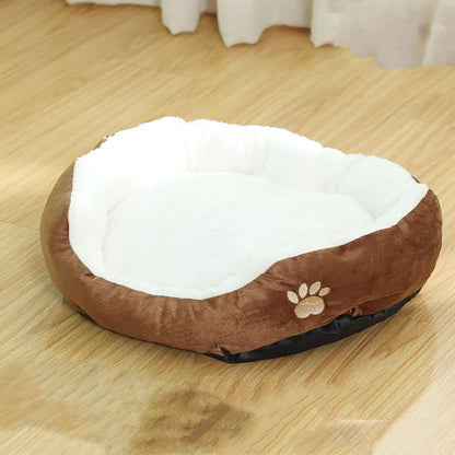 Washable Round Pet Kennel for Cats and Dogs