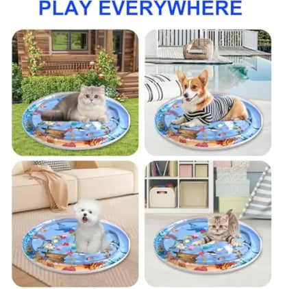 Cat Sensory Water Play Mat