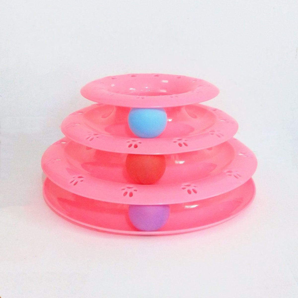 Interactive Three-Tier Cat Toy Activity Tower – view 4